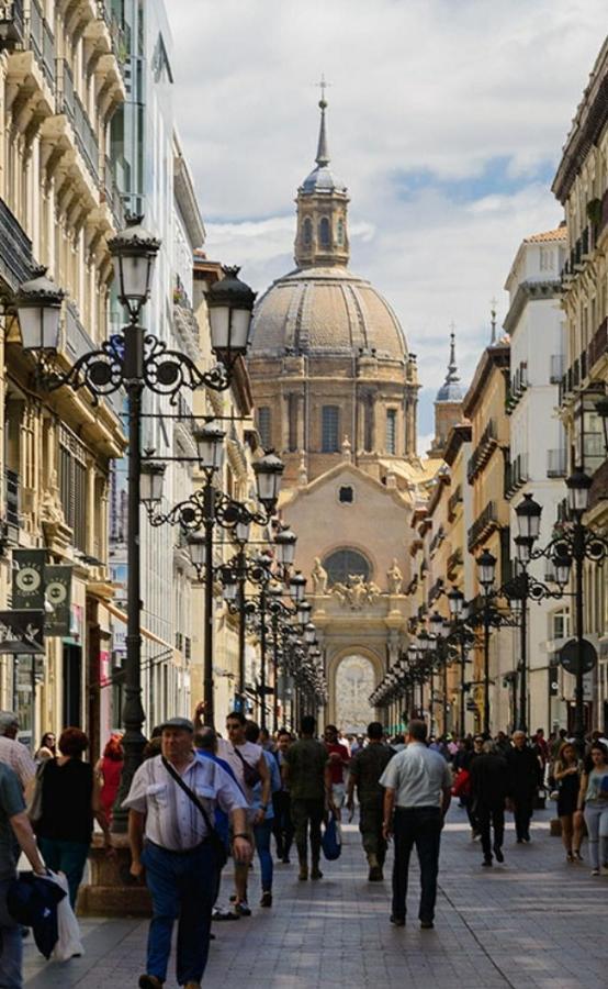 Apartamento En El Centro De Zaragoza "El Rubi Del Pilar" Bagian luar foto